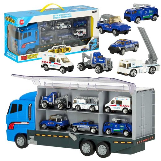 RoGer TIR Kravas Transports Ar Policijas