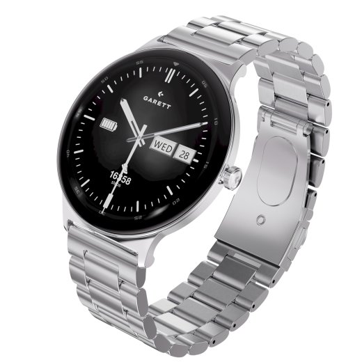 Garett Smartwatch Quantum Viedpulkstenis Sudraba