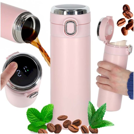 RoGer Termokrūze ar LED Displeju 420ml