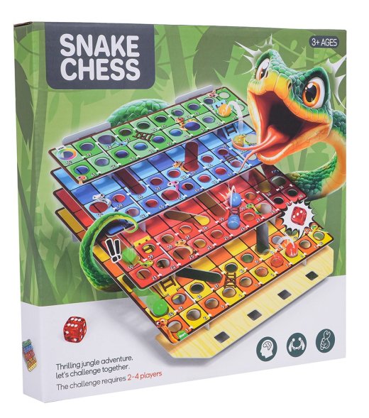 RoGer 3D Snake Ladder Galda spēle