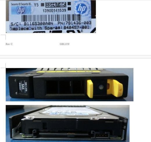 Hewlett Packard Enterprise DRV 1.2TB