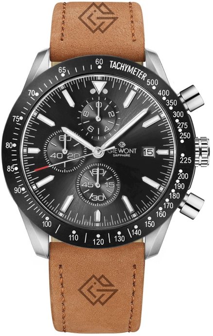 Giewont Chronograph Sapphire Vīriešu Rokas Pulkstenis