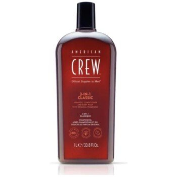 American Crew 3-in-1 Shampoo, Conditioner And