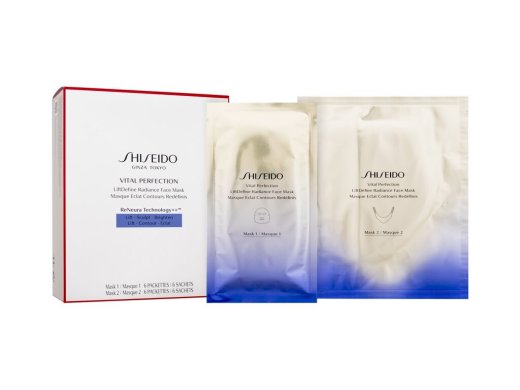 Shiseido Vital Perfection Sejas maska 12pc