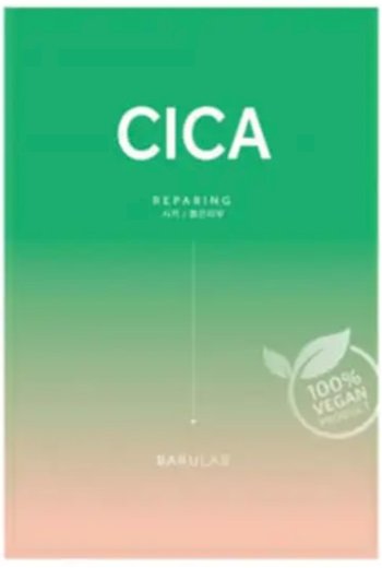 Barulab Cica Face Mask Sejas maska