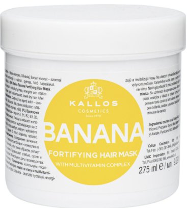 Kallos Cosmetics Banana Hair Mask Matu
