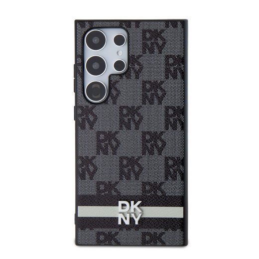 DKNY PU Leather Checkered Pattern and