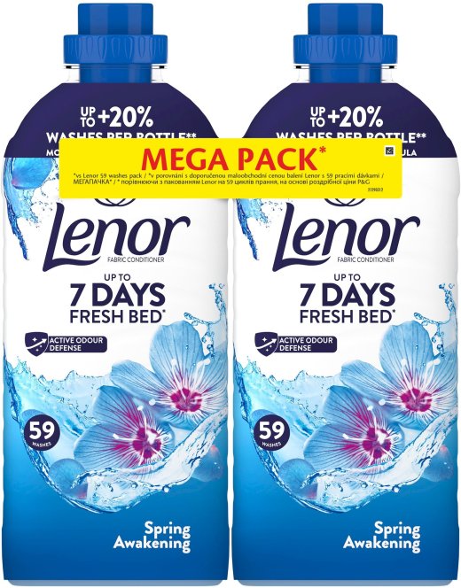 Lenor Spring Awakening Veļas Mīkstinātājs 2×1239ml