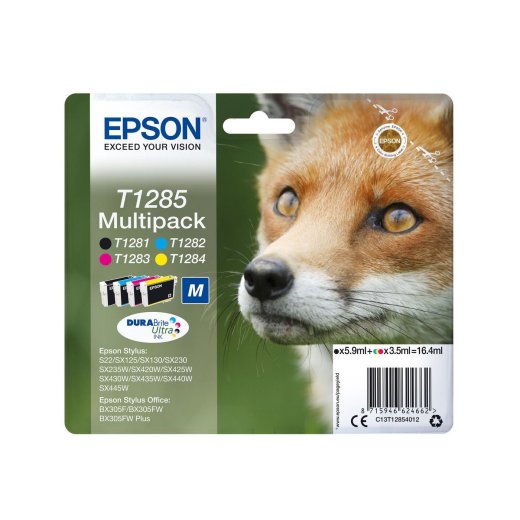 Epson T1285 ink cartridge blk and