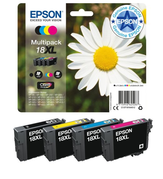 Epson 18XL ink cartridge blk high