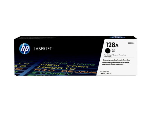 HP Cartridge-Black CLJ CP1525 128A Black