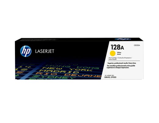 HP Cartridge-Yellow CLJ CP1525 128A Yellow