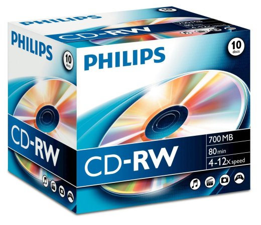Philips 10 x CD-RW - 700MB