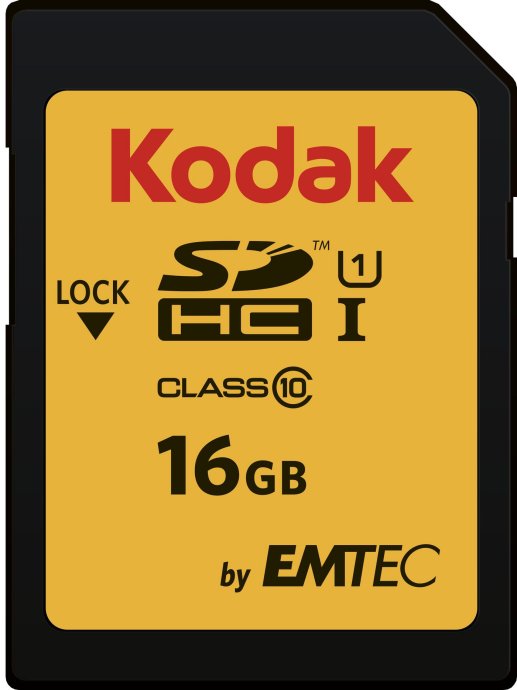 EMTEC SD Card 16GB KODAK SDHC