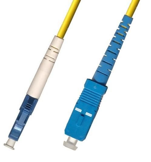 MICROCONNECT LC/UPC-SC/UPC 1m OS2 Fibre Patch