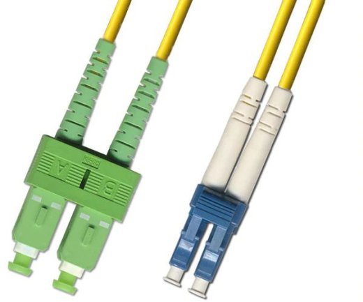MICROCONNECT SC/APC-LC/UPC 3m OS2 Fibre Patch
