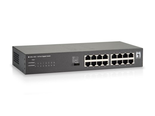 LEVELONE Switch 16x GBit 19 16-Port