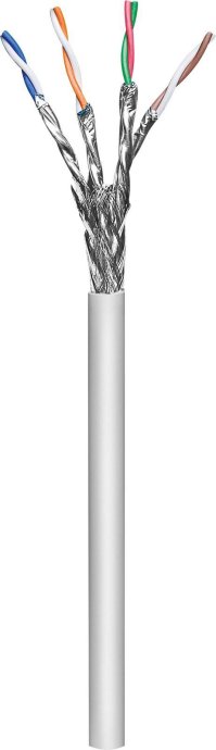 MICROCONNECT S/FTP CAT6a 100m Grey, LSZH