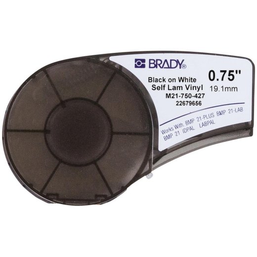 BRADY Self-laminating Vinyl tape for M211