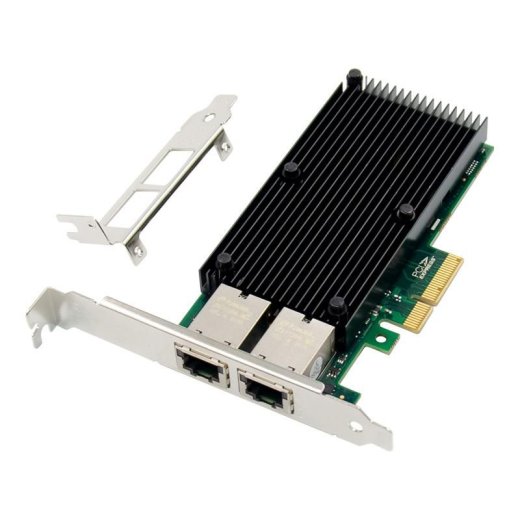 MICROCONNECT PCIe x4 Dual RJ45 10