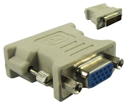 MICROCONNECT DVI-D/VGA 15-pin Adaptor M-F DVI-D
