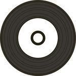MEDIARANGE CD-R 52x Black Vinyl cake