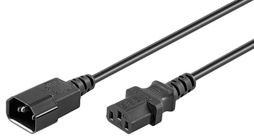 MICROCONNECT Power Cord C13-C14 1.5m