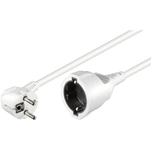 MICROCONNECT Schuko power extension M-F 3m