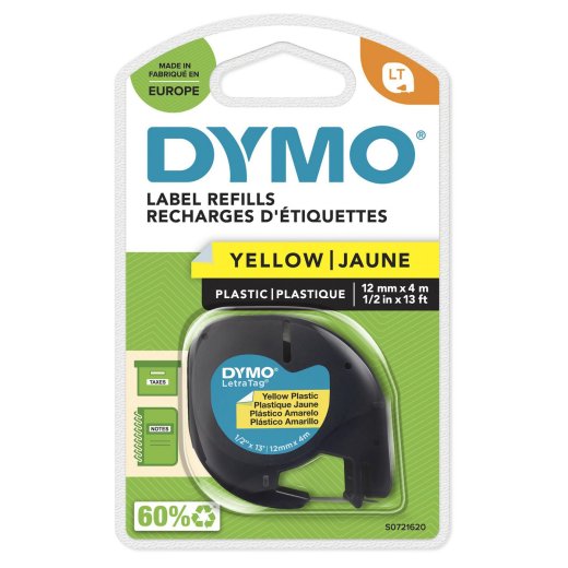 DYMO LetraTAG Tape / 12mm x