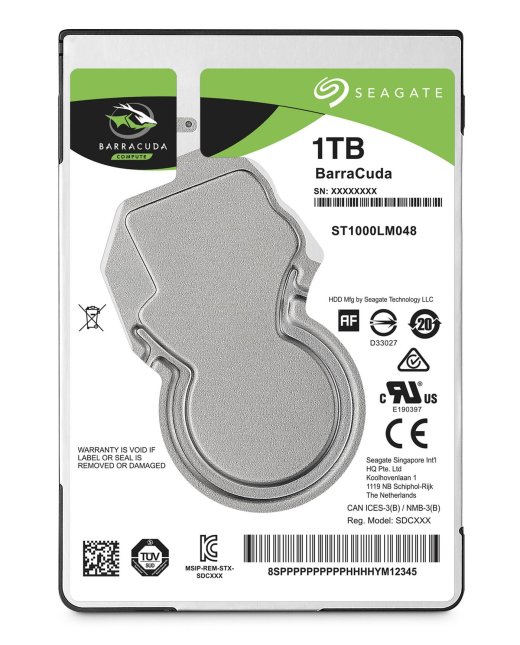 Seagate 1TB 2.5" 5400RPM 7mm