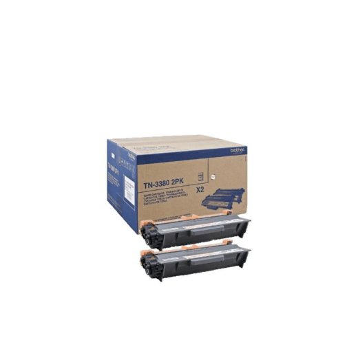 Brother TN-3380 TWIN TONER BLACK 2