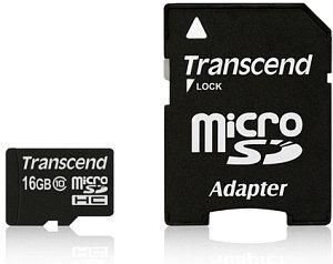 TRANSCEND SDHC Micro UHS-1 16GB Class