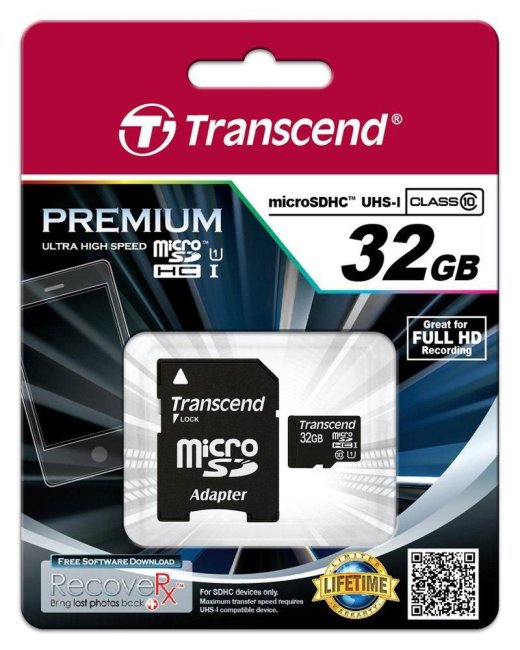 TRANSCEND SDHC Micro UHS-1 32GB Class