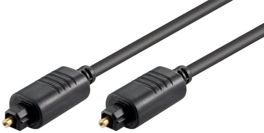 MICROCONNECT Toslink optical cable 5m Black