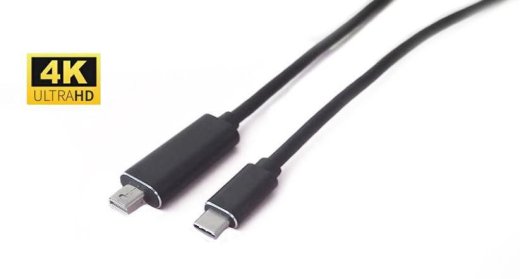 MICROCONNECT 4K USB-C to Mini Displayport