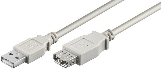 MICROCONNECT USB2.0 Extension A-A 1m