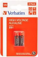 VERBATIM ALKALINE BATTERY 23A (MN21/A23) 12V