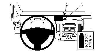 Brodit ProClip The 2015 dash is