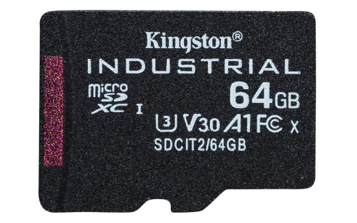 Kingston 64GB microSDXC Industrial C10 A1