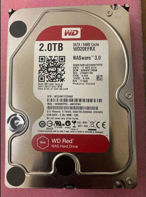 WESTERN DIGITAL WD Red 2TB 24x7