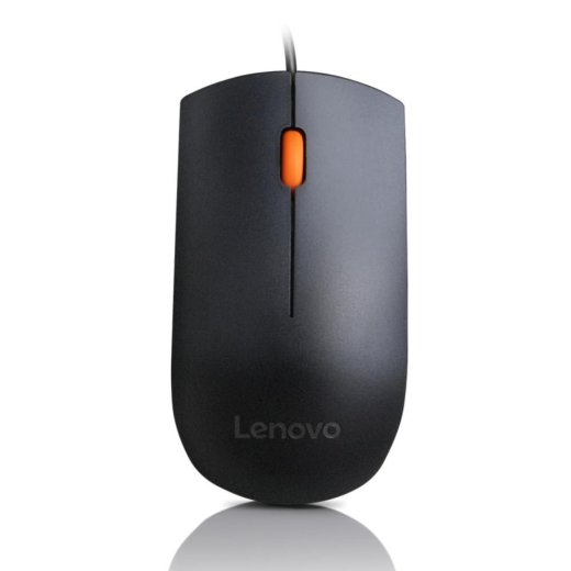 Mouse Ambidextrous - USB Type-A - 1600 DPI - Black