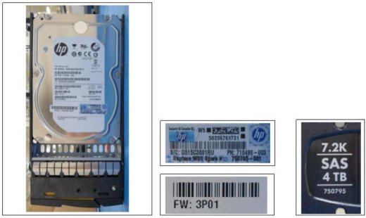 Hewlett Packard Enterprise DRV 4TB HDD