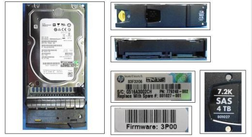 Hewlett Packard Enterprise DRV 4TB HDD