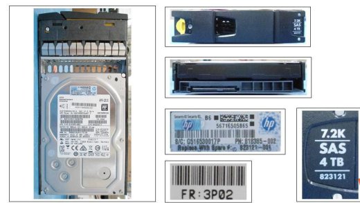 Hewlett Packard Enterprise DRV 4TB HDD6GSAS7
