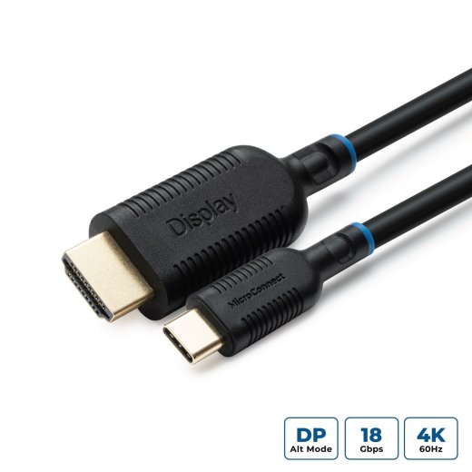 MICROCONNECT USB-C to HDMI Cable 0
