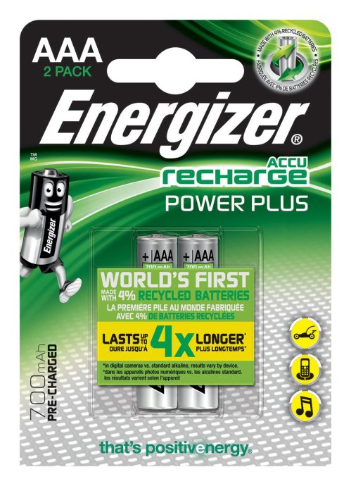 Energizer Power Plus Aaa Rechargeable Battery