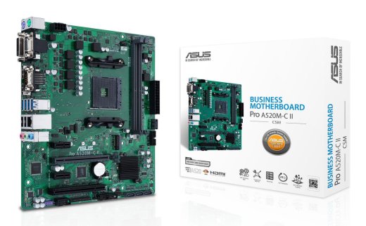 Asus Pro A520M-C Ii/Csm Amd A520