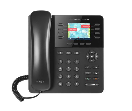 Grandstream Ip Phone Black 8 Lines