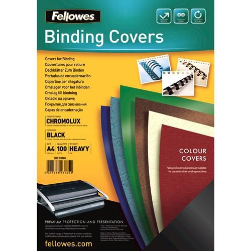 FELLOWES Chromolux Gloss Covers