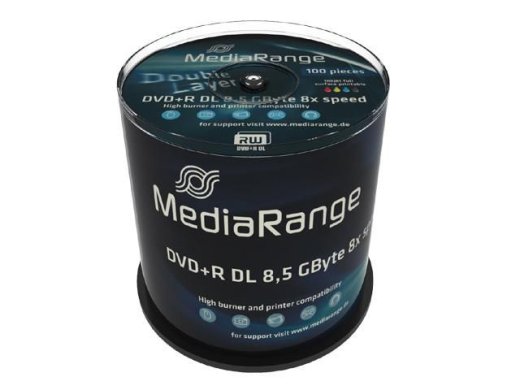 MEDIARANGE Blank Dvd 8.5 Gb